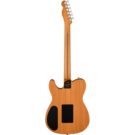 Fender DE American Acoustasonic Telecaster Channel-Bound Neck EB Aqua Teal