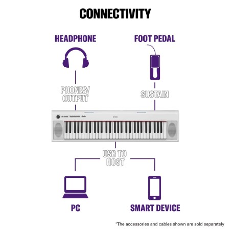 YAMAHA NP-12WH Piaggero White