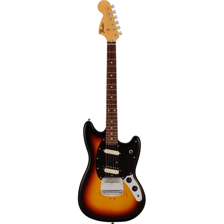 Fender Mustang Reverse Head RW 3-Color Sunburst - Chitarra Elettrica