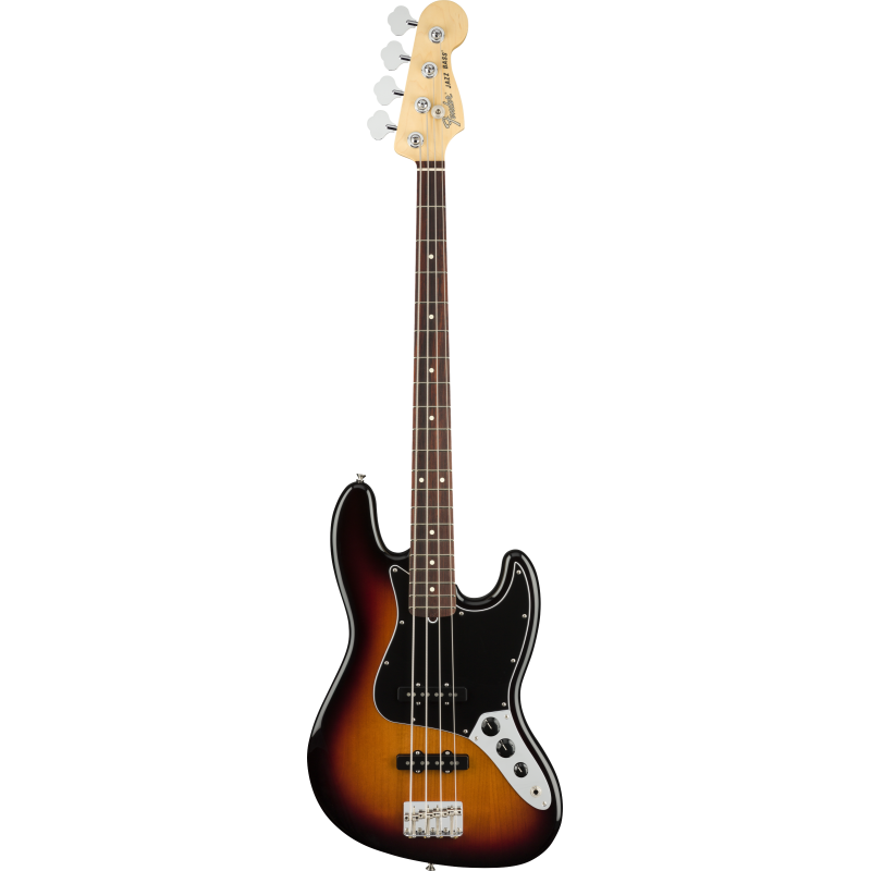 Fender Made In Japan Traditional Late 60s Jazz Bass - Rosewood - 3-Colour Sunburst