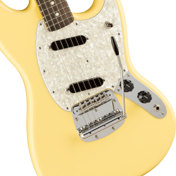 Fender American Performer Mustang RW Vintage White