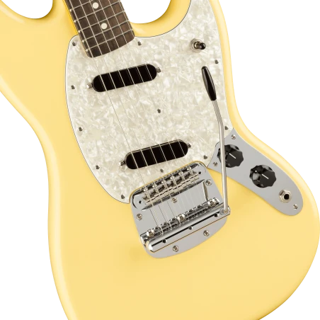 Fender American Performer Mustang RW Vintage White