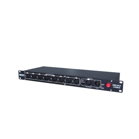Power Lighting Dmx split 2-8 rack