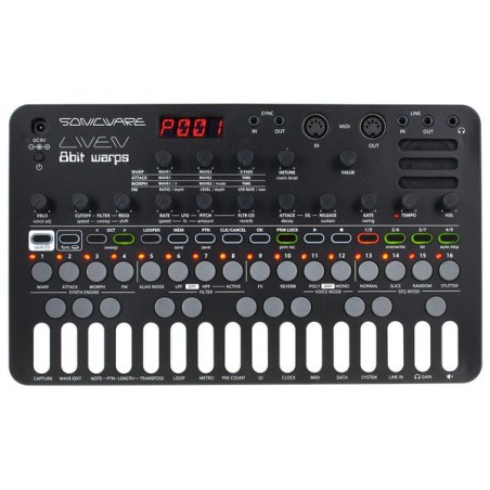 SONICWARE Liven 8bit Warps