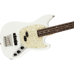 Fender American Performer Mustang Bass RW Arctic White