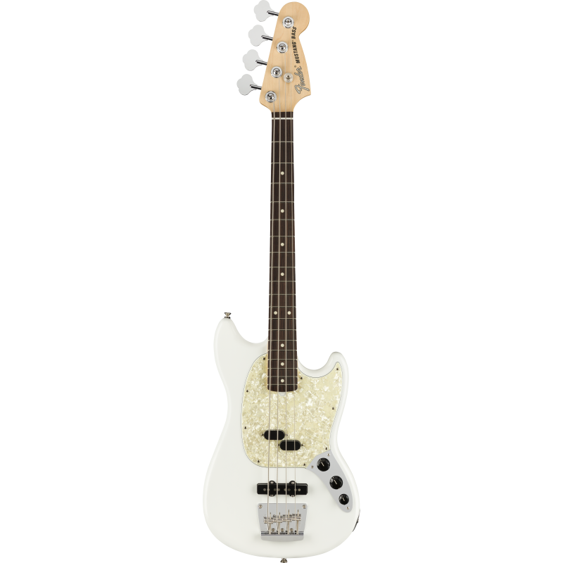 Fender American Performer Mustang Bass RW Arctic White