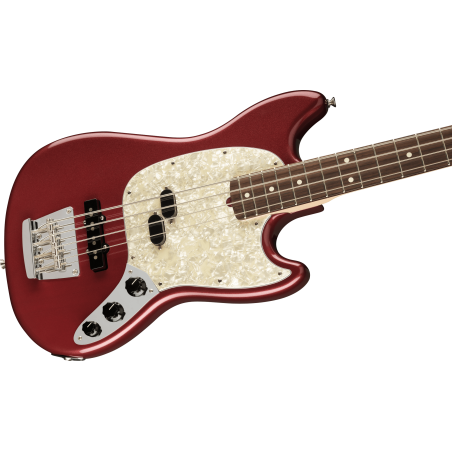Fender American Performer Mustang Bass RW Aubergine