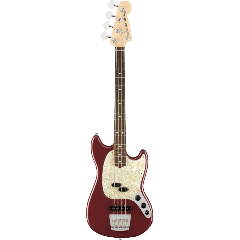 Fender American Performer Mustang Bass RW Aubergine