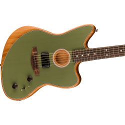 Fender Acoustasonic Player Jazzmaster RW Antique Olive