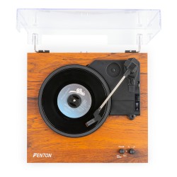 Fenton RP165 Record Player Set Wood