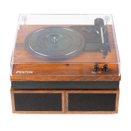 Fenton RP165 Record Player Set Wood