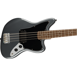 Squier Affinity Series Jaguar Bass H LRL Charcoal Frost Metallic