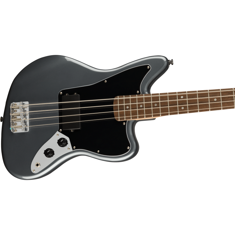 Squier Affinity Series Jaguar Bass H LRL Charcoal Frost Metallic