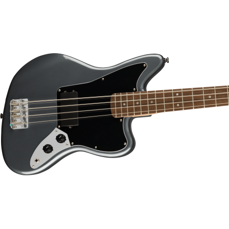 Squier Affinity Series Jaguar Bass H LRL Charcoal Frost Metallic