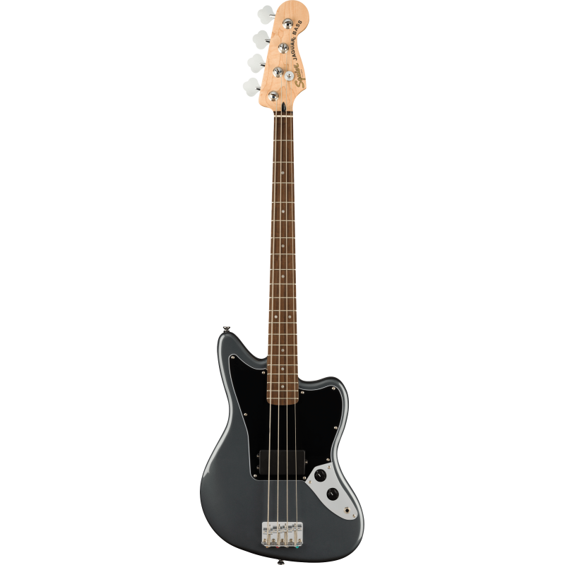 Squier Affinity Series Jaguar Bass H LRL Charcoal Frost Metallic