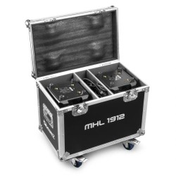 Beamz MHL1912 2pz con flightcase