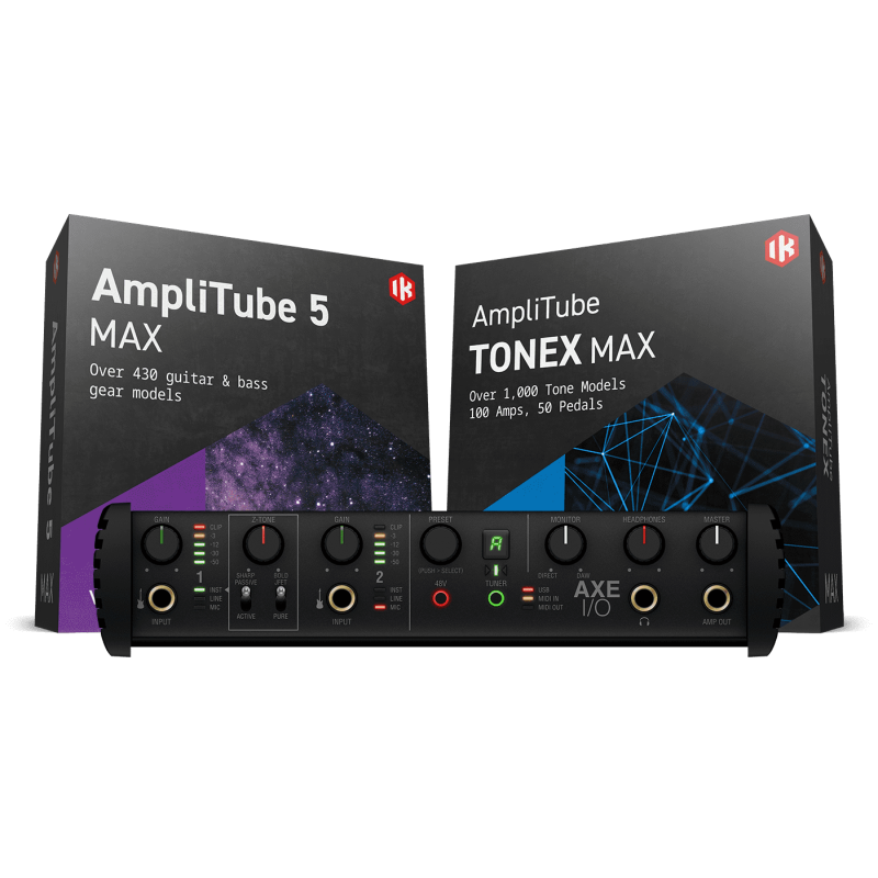 IK Multimedia Axe I/O + AmpliTube 5 Max