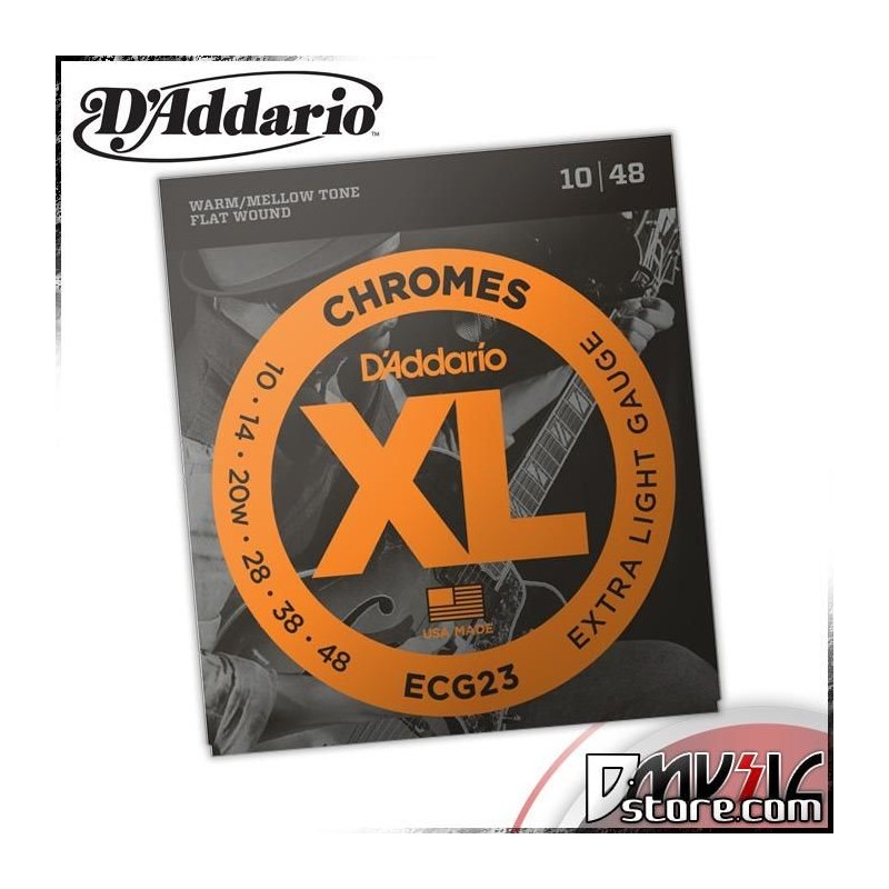 D'Addario ECG23 Extra Light 10-48