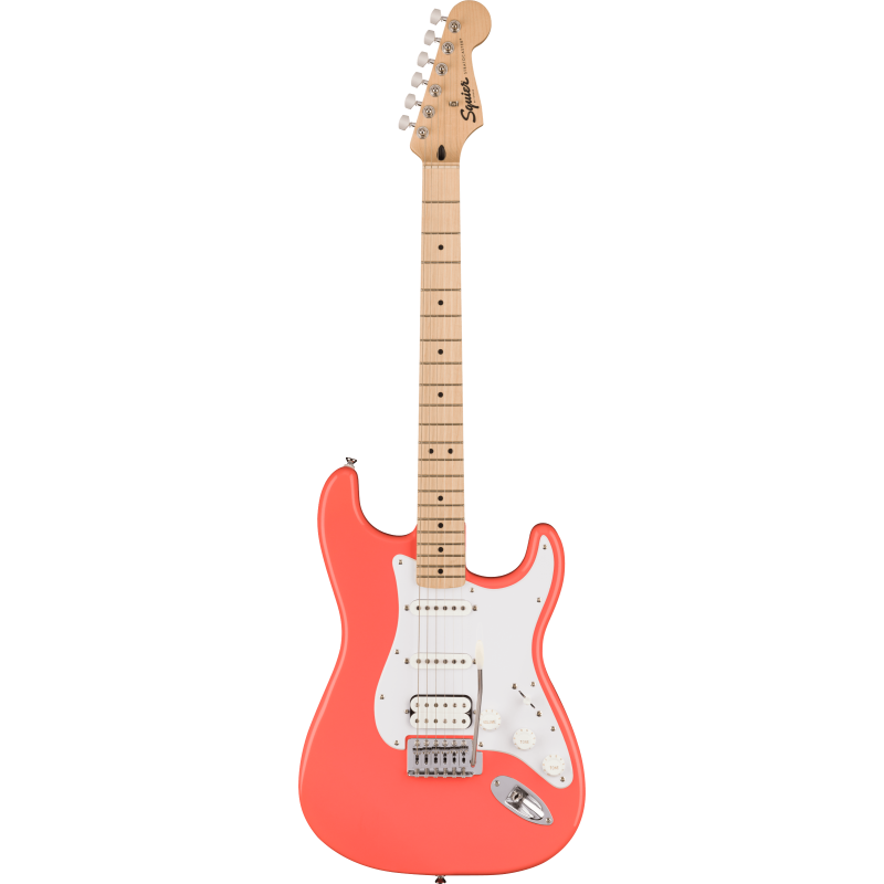 Squier Sonic Stratocaster HSS MN Tahitian Coral