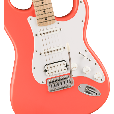 Squier Sonic Stratocaster HSS MN Tahitian Coral
