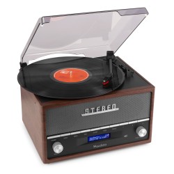 Audizio Frisco Retro Record Player DAB/BT