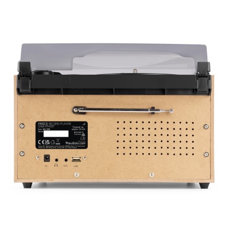 Audizio Frisco Retro Record Player DAB/BT