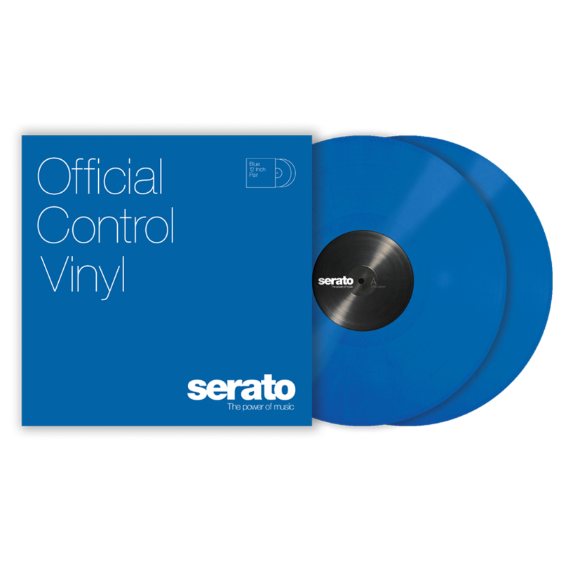 Serato 12’’ Serato Standard Colors Blue (Coppia)
