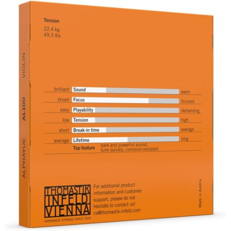 Thomastik AL100 Alphayue Medium Set