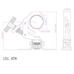 Beamz BC50B-75M