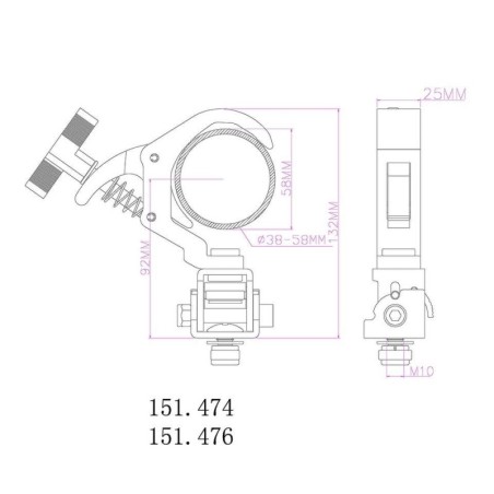 Beamz BC50B-150F