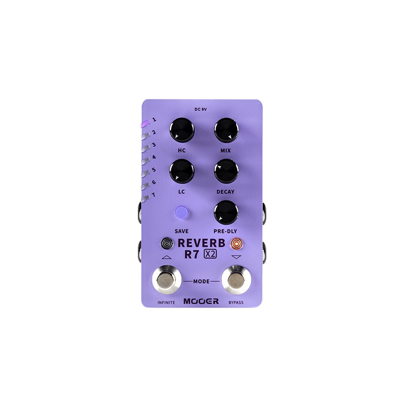 MOOER R7 X2 Reverb