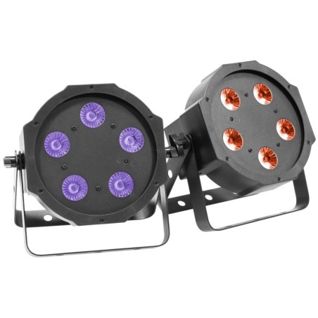 BoomToneDJ Flat Par 5x5W 4in1 Set
