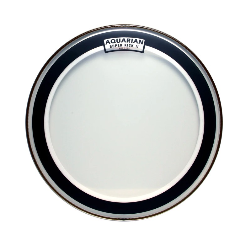 Aquarian Super Kick II Clear 20"