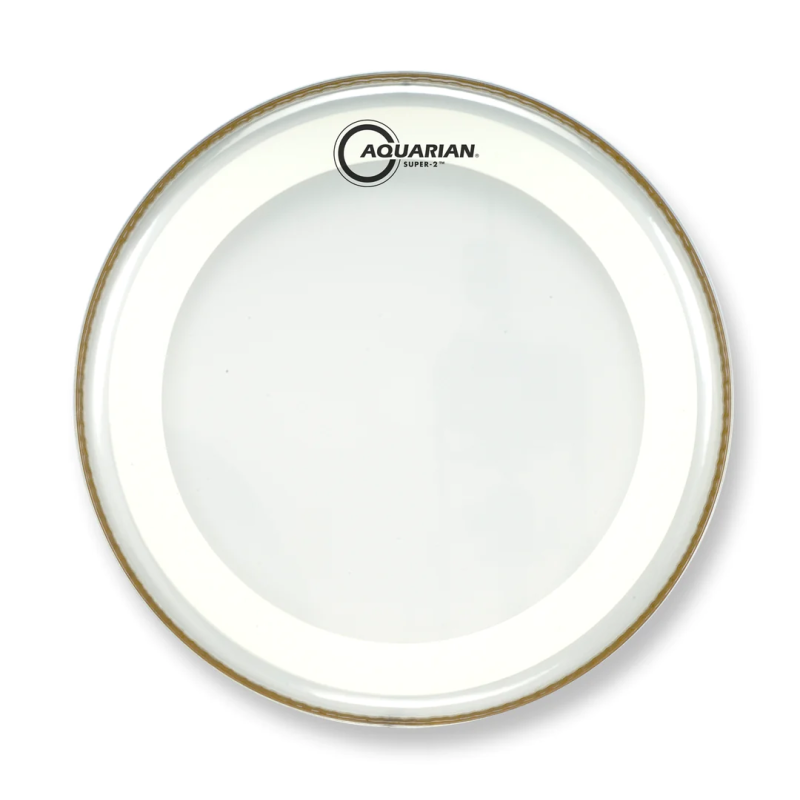 Aquarian Super-2 Clear With X-Ring 15"