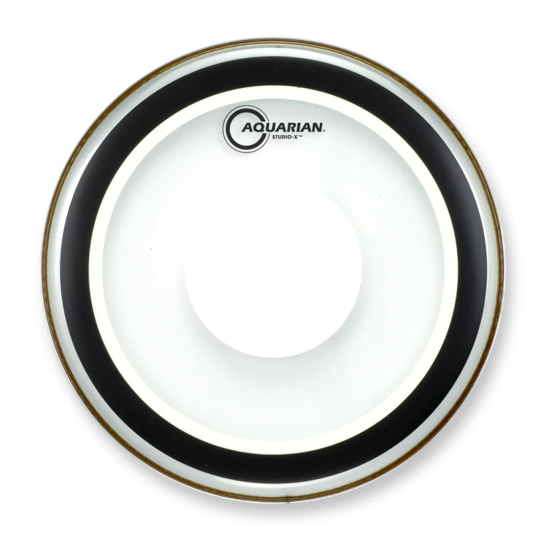 Aquarian Studio-X Clear With Power Dot 14"