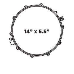 MAPEX MPX 14"x5.5" MPNMP4550CNL