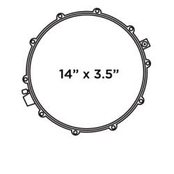 MAPEX MPX 14"x3.5" MPNST4351CN