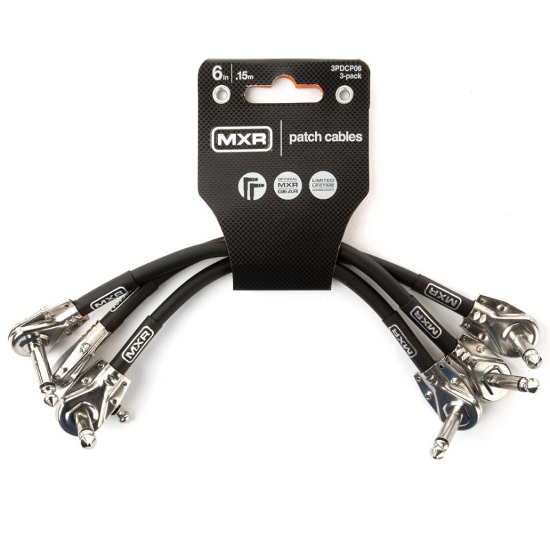 MXR 3PDCP06 Patch Cable 3-Pack