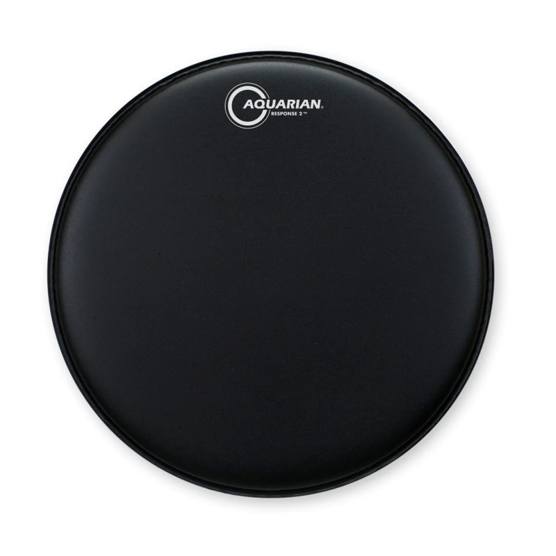 Aquarian Response 2 Texture Coated Black 8"