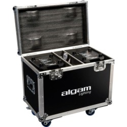 Algam Lighting Kit 2x Wash MW19X15Z + Flightcase
