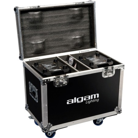Algam Lighting Kit 2x Wash MW19X15Z + Flightcase