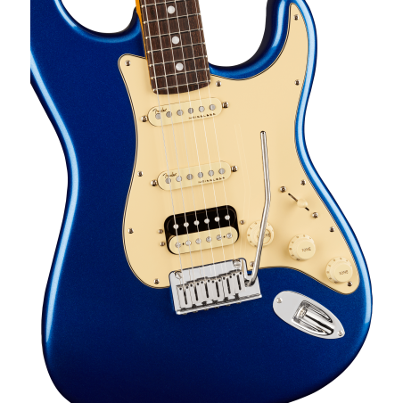 Fender American Ultra Stratocaster HSS RW Cobra Blue