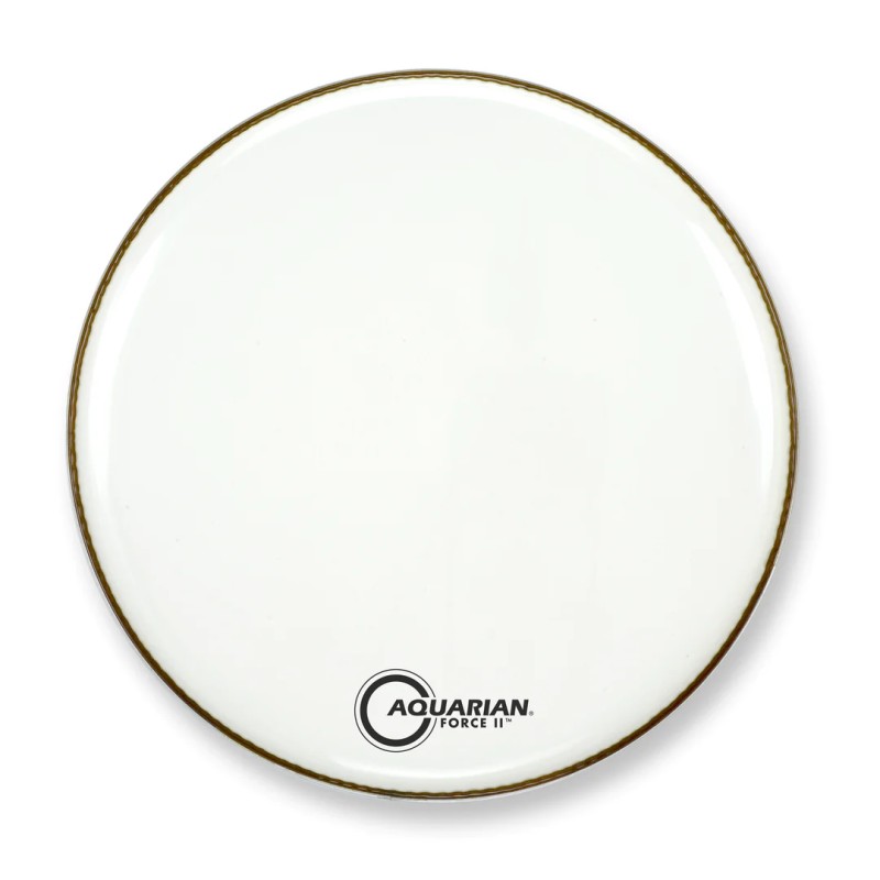 Aquarian Force II Gloss White Resonant 20"