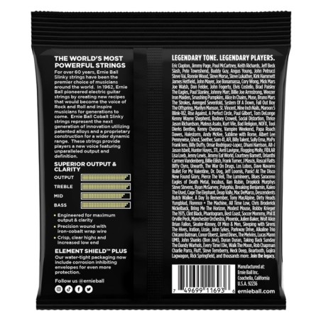 Ernie Ball 2714 Mammoth Slinky Cobalt STR 10-48
