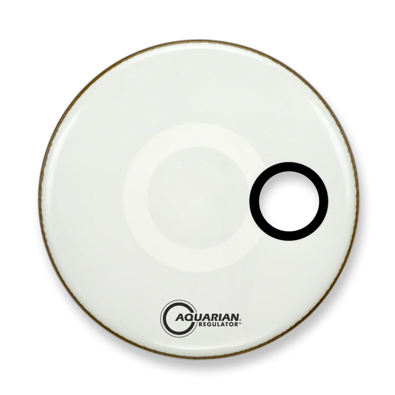 Aquarian Regulator Offset Hole Gloss White 18"