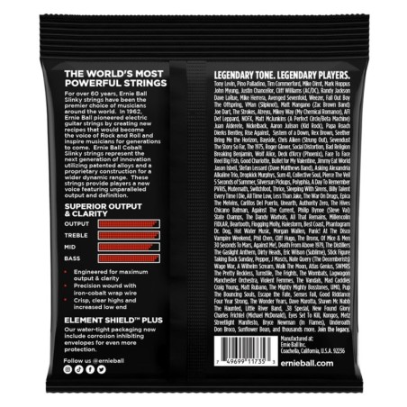 Ernie Ball 2739 Slinky Cobalt 6 Bass STR 32-130