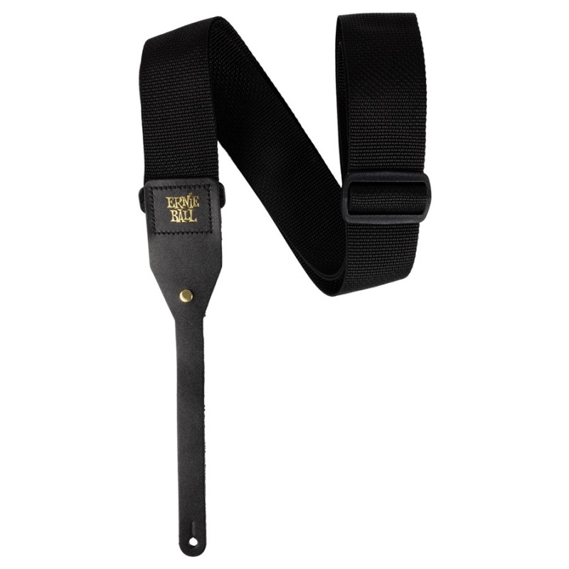 Ernie Ball 5365 Polypro Acoustic GTR Strap Black