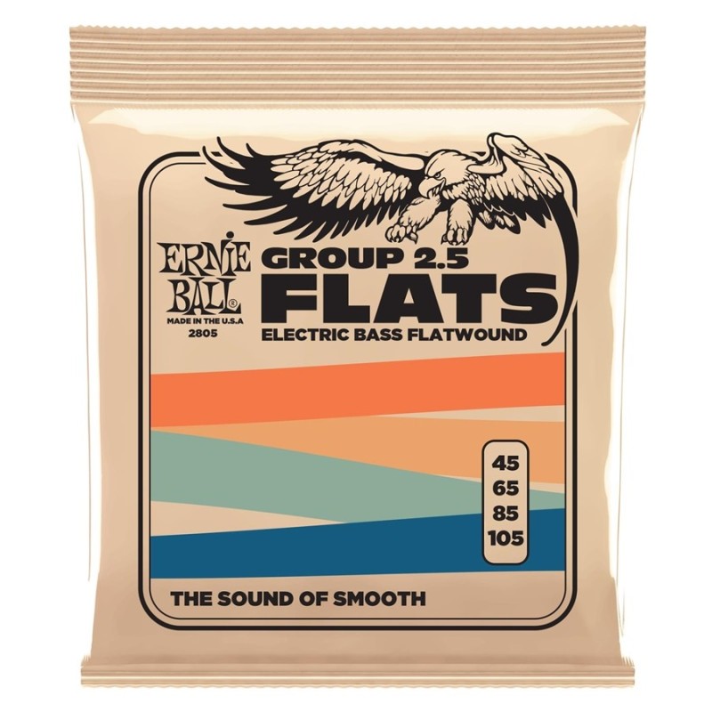 Ernie Ball 2805 Flat Group 2.5 Elec Bass 45-105