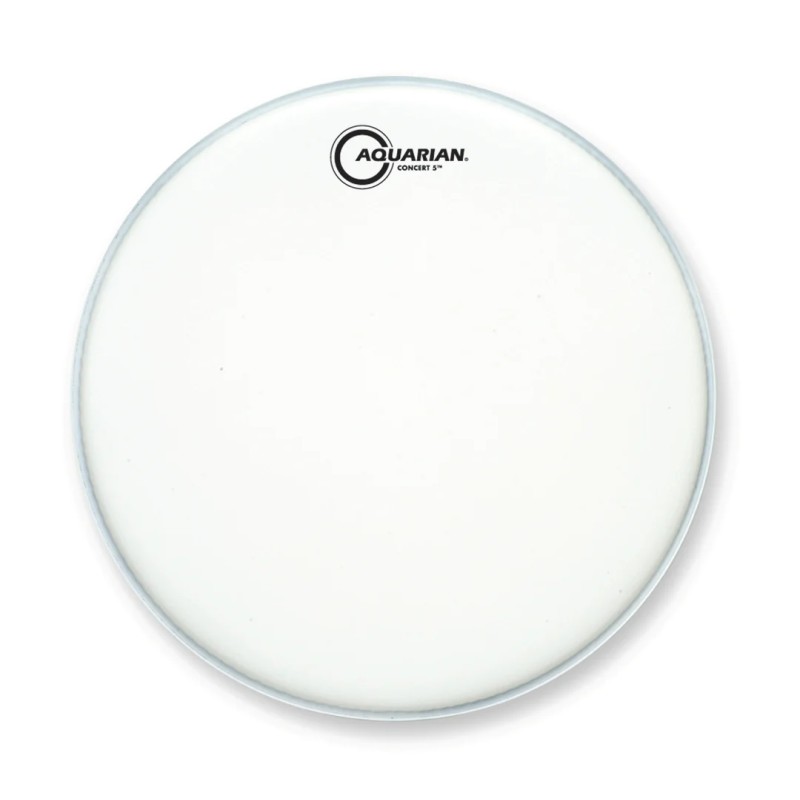 Aquarian Concert 5 Snare Batter White 13"