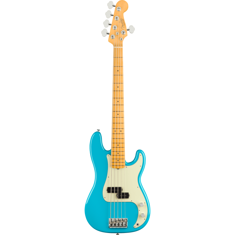 Fender American Professional II Precision Bass V MN Miami Blue
